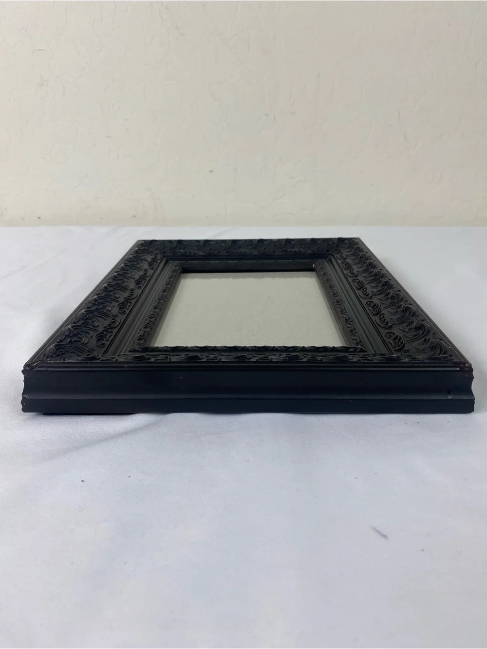 Ornate Black Decorative Picture Frame - Classic Home Accent